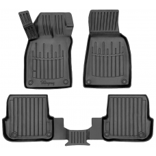 3D килимки для Audi A6 (C6) (2004-2011)  з бортиками 30 мм (Stingray)