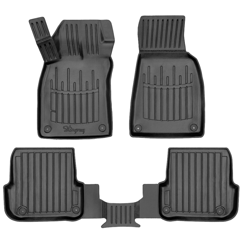 3D килимки для Audi A6 (C6) (2004-2011)  з бортиками 30 мм (Stingray)