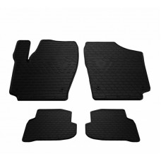 Гумові килимки в салон для Volkswagen Polo Sedan (2010-...) комплект з 4 штук (Stingray)