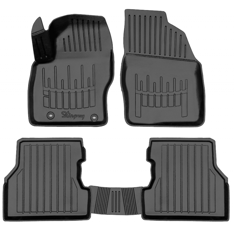 3D килимки для FORD Focus II (C307) (2004-2011)  з бортиками 30 мм (Stingray)