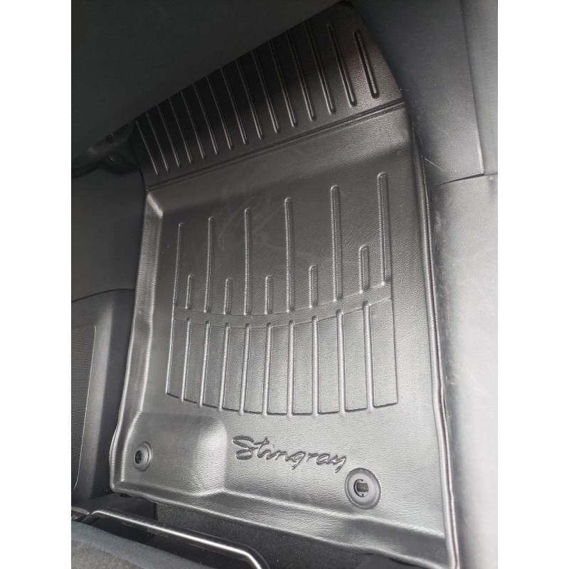 3D килимки для HONDA CR-V IV (2012-2016)  з бортиками 30 мм (Stingray)