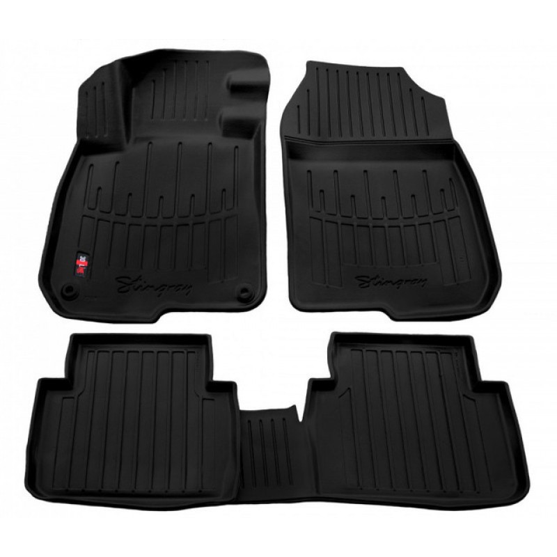 3D килимки для HONDA CR-V V (2017-...)  з бортиками 30 мм (Stingray)