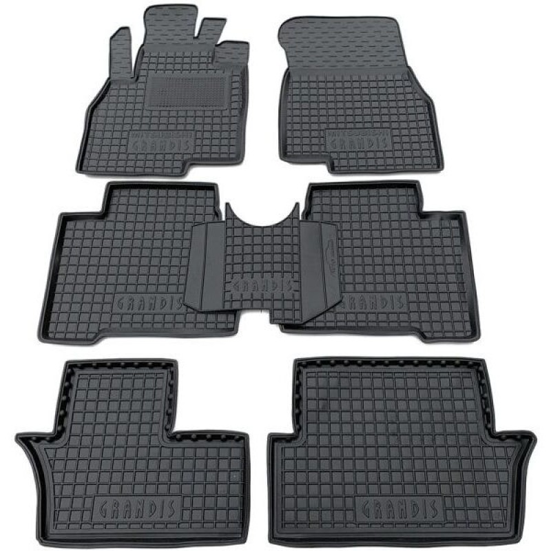 Коврики в салон Mitsubishi Grandis (2003-2011) 7 місць (Avto-Gumm)