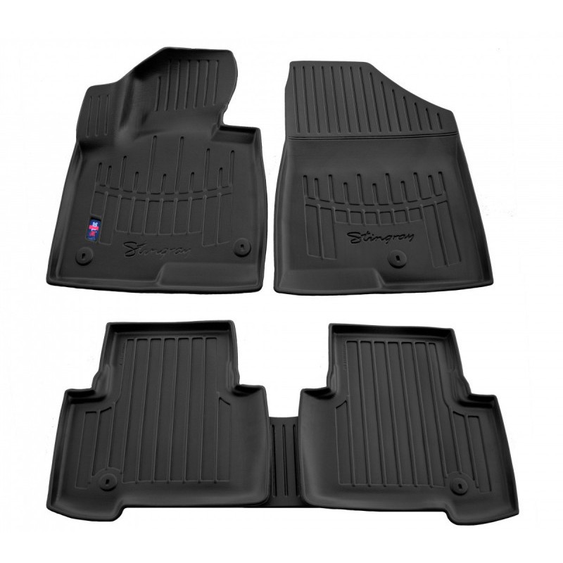 3D килимки для HYUNDAI Santa Fe III (DM) (2012-2018)  з бортиками 30 мм (Stingray)