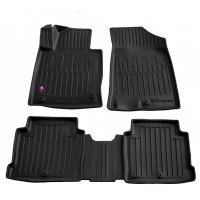 3D килимки для HYUNDAI Sonata (LF) (2014-2019)  з бортиками 30 мм (Stingray)