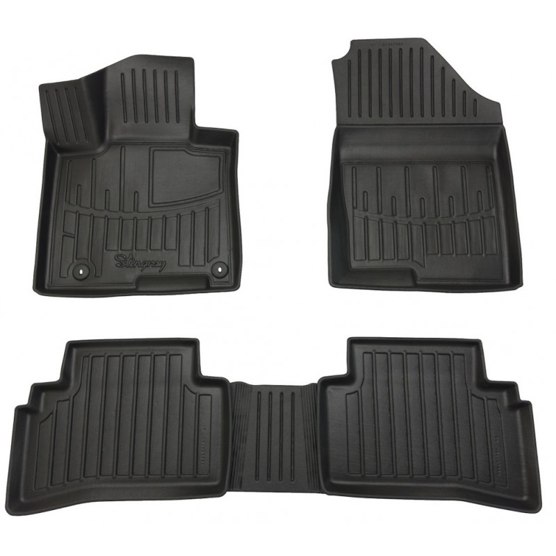 3D килимки для HYUNDAI Tucson (NX4) (2021-...)  з бортиками 30 мм (Stingray)