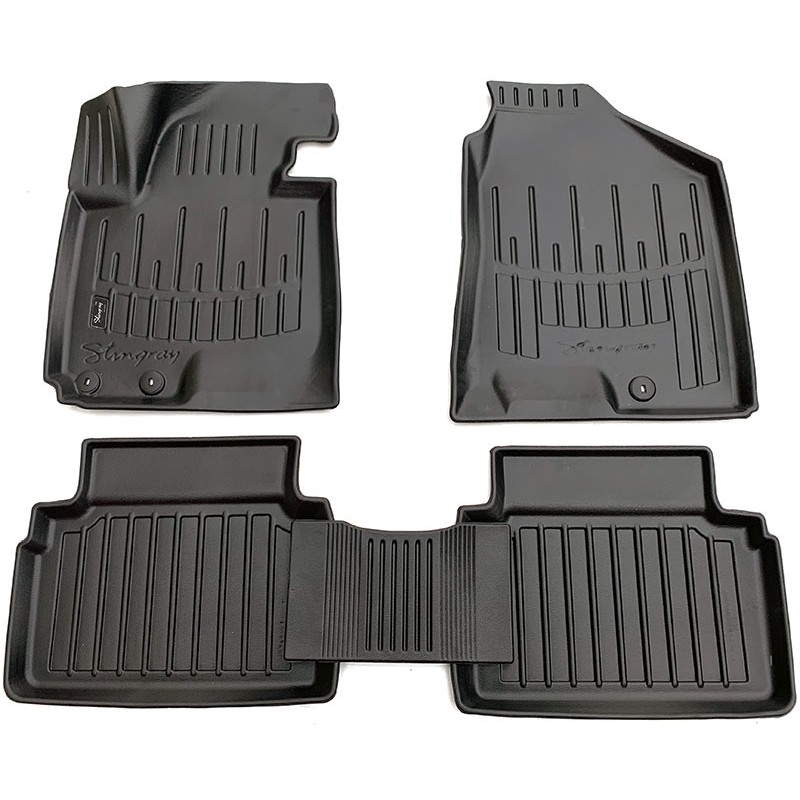 3D килимки для KIA Sportage (SL) (2010-2015)  з бортиками 30 мм (Stingray)