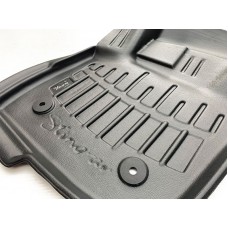 3D килимки для KIA Sportage (SL) (2010-2015)  з бортиками 30 мм (Stingray)