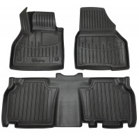 3D килимки для MERCEDES Citan W415 (2012-2020)  з бортиками 30 мм (Stingray)