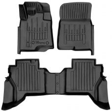 3D килимки для MITSUBISHI Pajero Wagon IV (V80) (2006-...)  з бортиками 30 мм (Stingray)