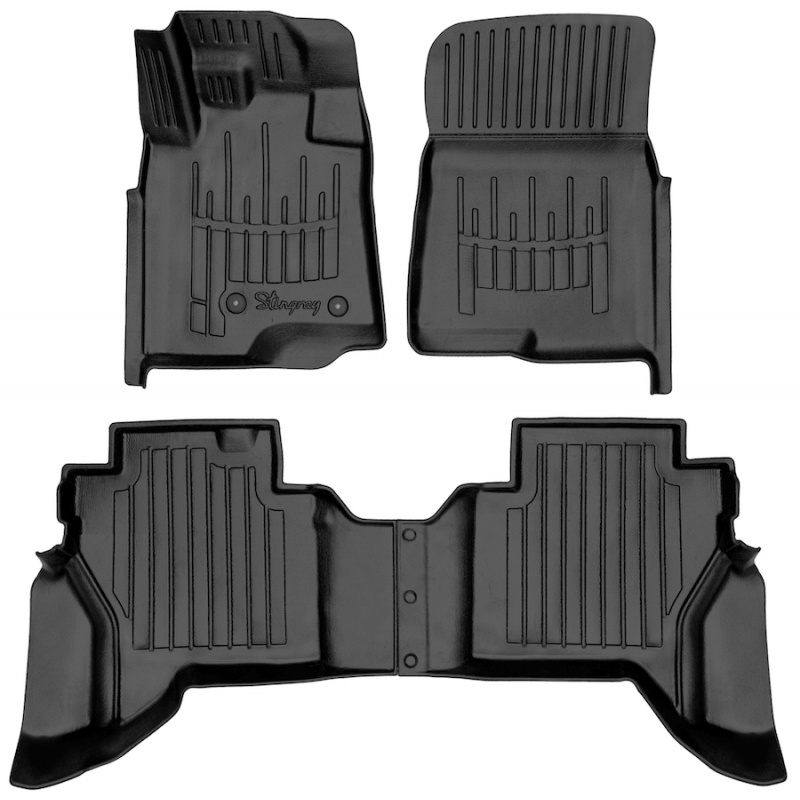 3D килимки для MITSUBISHI Pajero Wagon IV (V80) (2006-...)  з бортиками 30 мм (Stingray)