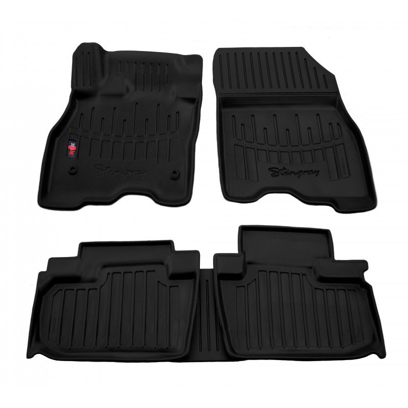 3D килимки для NISSAN Leaf (ZE0) (2010-2017)  з бортиками 30 мм (Stingray)