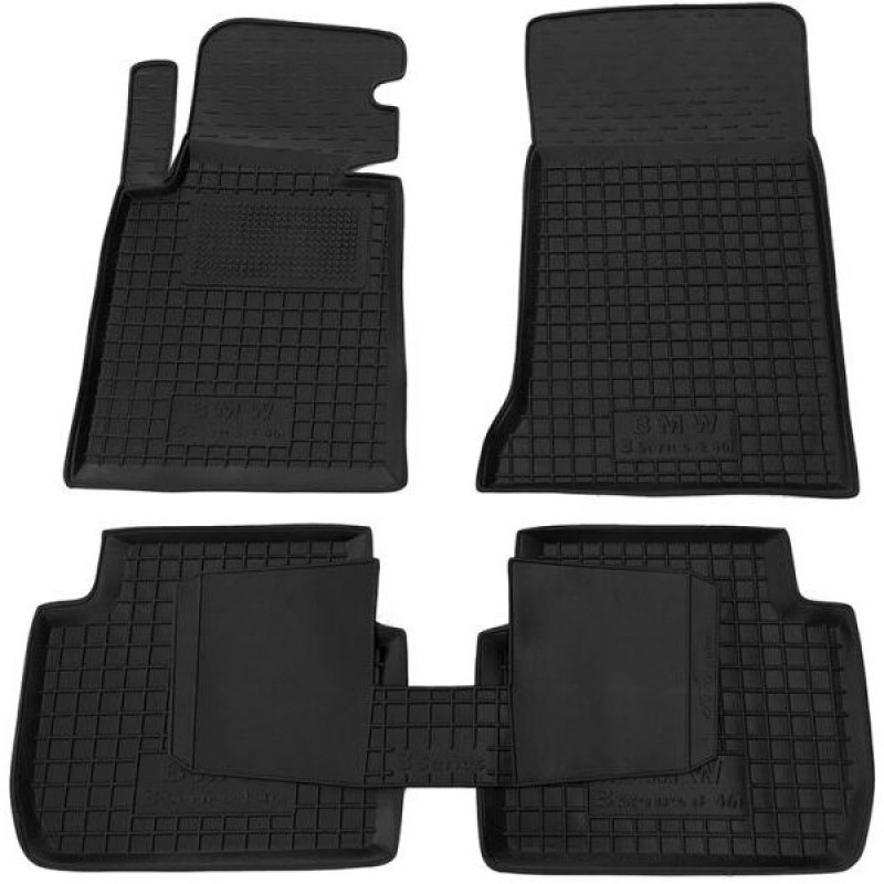 Коврики в салон BMW 3 (Е46) (1998–2006) (Avto-Gumm)