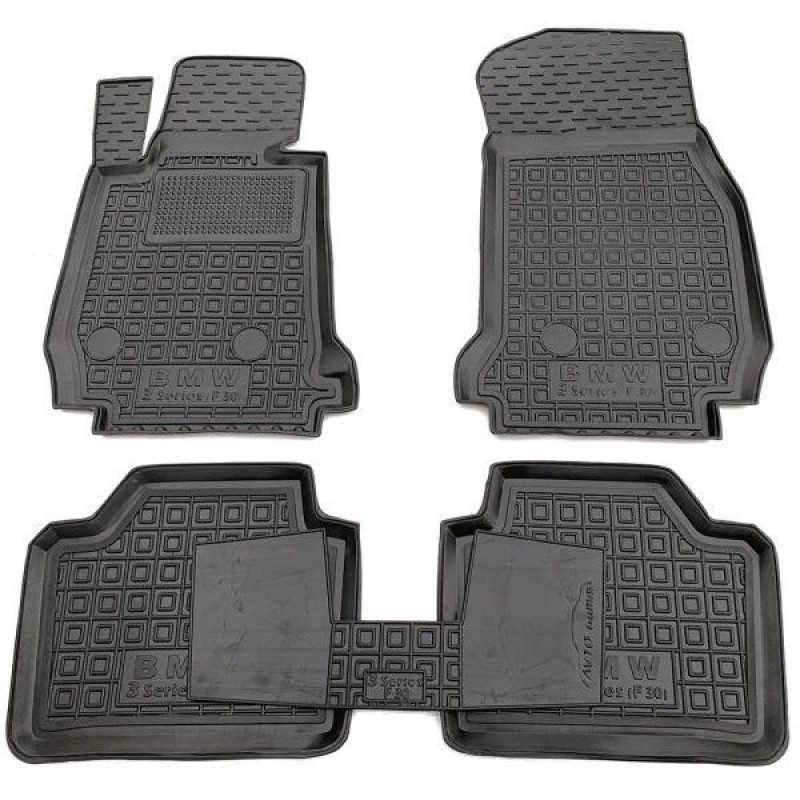 Коврики в салон BMW 3 (F30) (2011-2019) (Avto-Gumm)