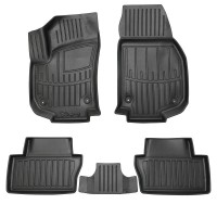 3D килимки для OPEL Zafira B (2005-2011)  з бортиками 30 мм (Stingray)