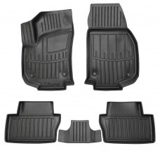 3D килимки для OPEL Zafira B (2005-2011)  з бортиками 30 мм (Stingray)