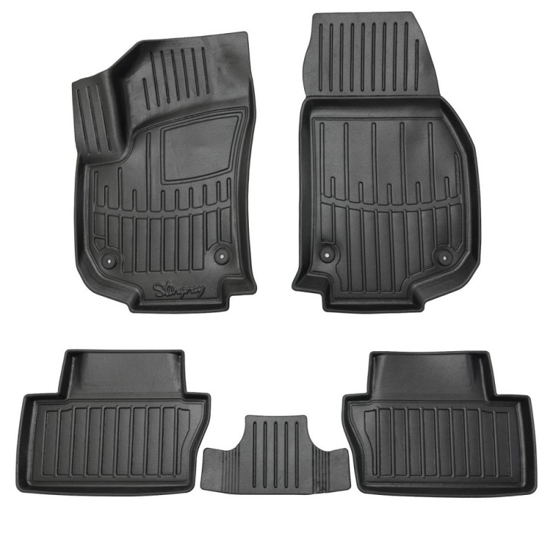 3D килимки для OPEL Zafira B (2005-2011)  з бортиками 30 мм (Stingray)