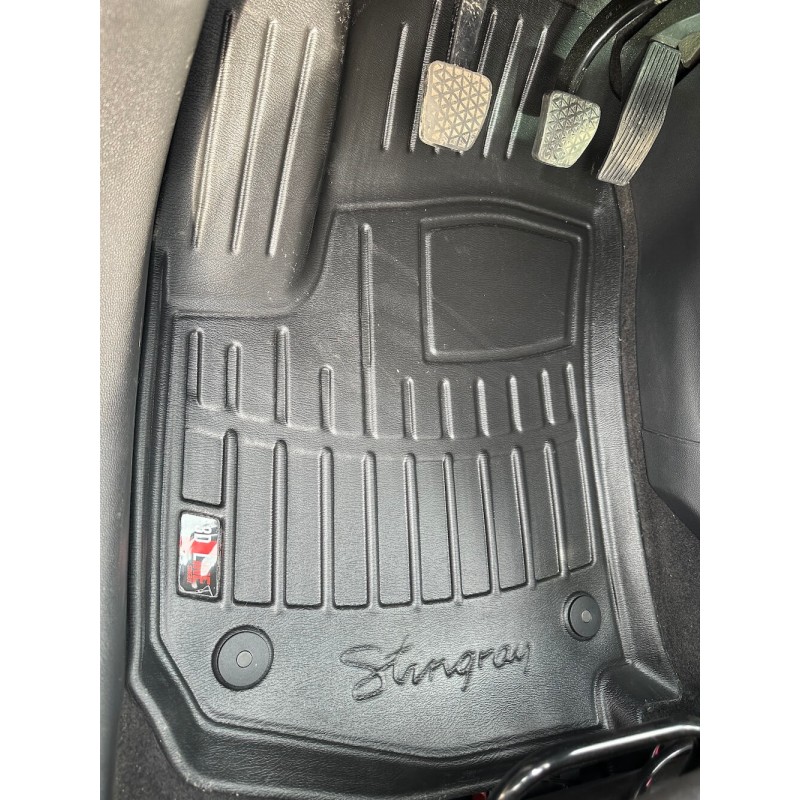 3D килимки для OPEL Zafira B (2005-2011)  з бортиками 30 мм (Stingray)