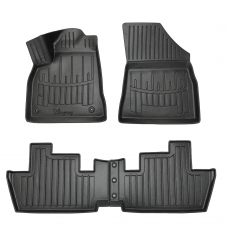 3D килимки для PEUGEOT 3008 (2009-2016)  з бортиками 30 мм (Stingray)