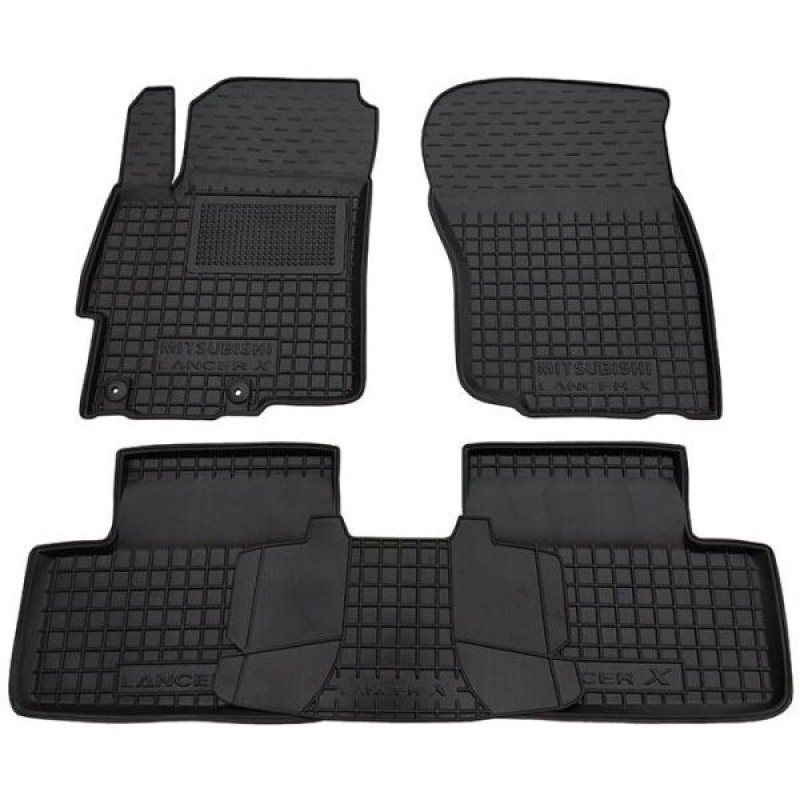 Коврики в салон Mitsubishi Lancer X (2007-2015) (Avto-Gumm)