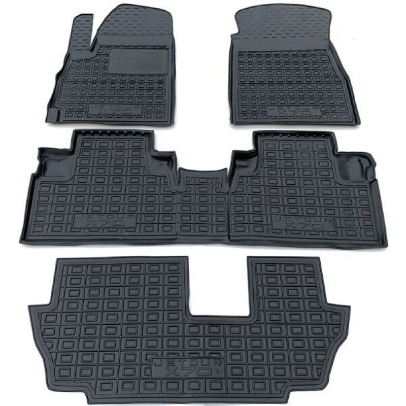 Коврики в салон Chery Jetour X70 2020- 7 місць (Avto-Gumm)