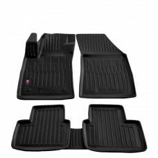3D килимки для RENAULT Megane IV (2015-...) (sedan/universal) з бортиками 30 мм (Stingray)