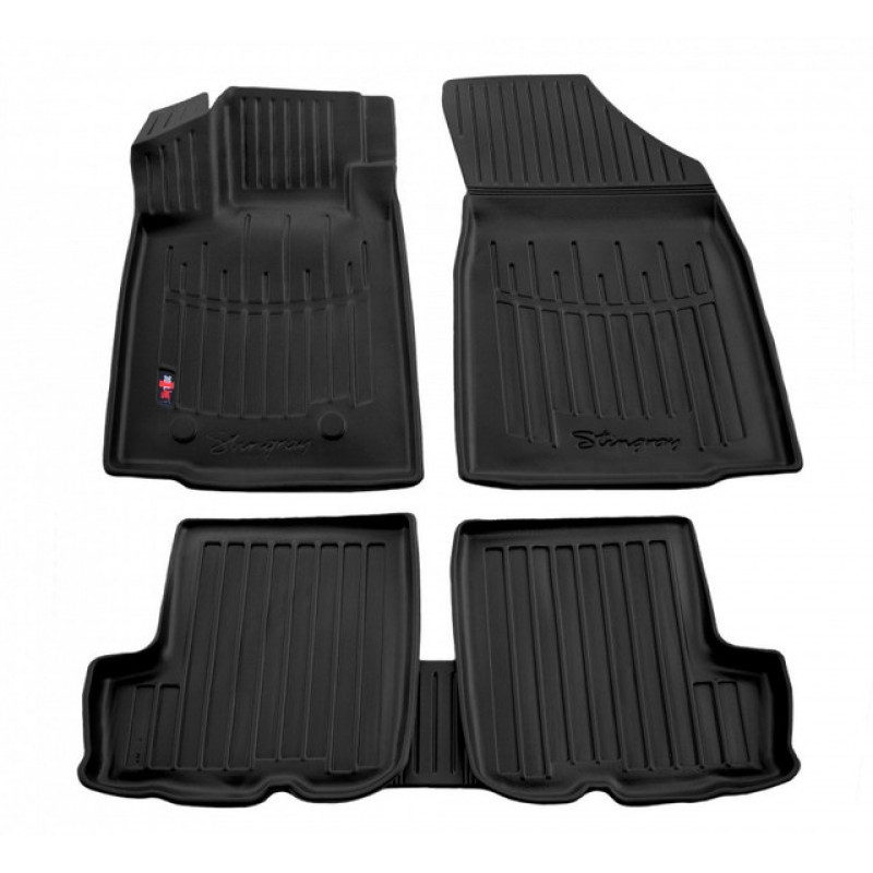 3D килимки для RENAULT Sandero Stepway I (2008-2012)  з бортиками 30 мм (Stingray)
