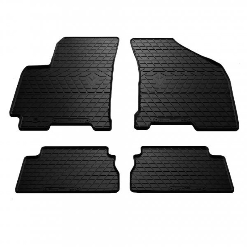 Гумові килимки в салон для Chevrolet Lacetti (2004-...) комплект з 4 штук (Stingray)