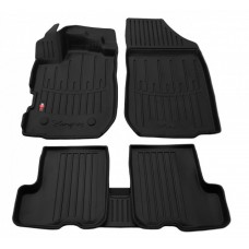 3D килимки для RENAULT Sandero Stepway II (2012-2020)  з бортиками 30 мм (Stingray)