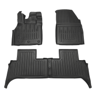 3D килимки для RENAULT Scenic III (2009-2016)  з бортиками 30 мм (Stingray)