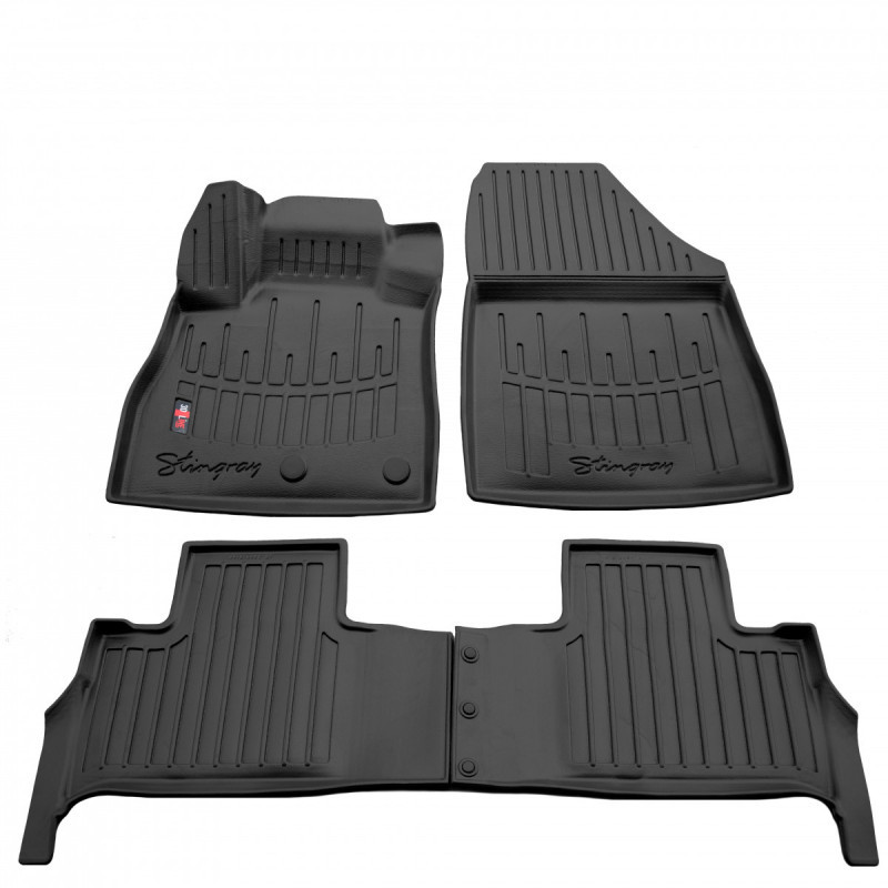 3D килимки для RENAULT Scenic IV (2016-...)  з бортиками 30 мм (Stingray)
