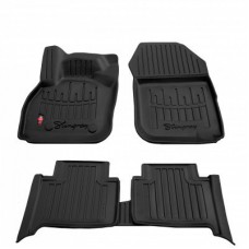 3D килимки для RENAULT ZOE (2018-...)  з бортиками 30 мм (Stingray)