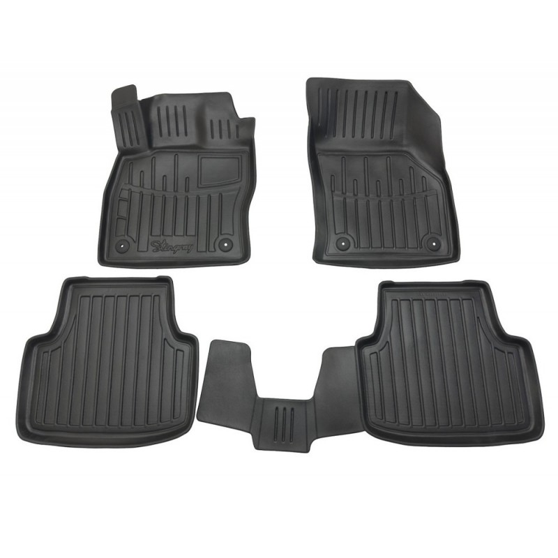 3D килимки для SKODA Octavia III (A7) (2013-2020)  з бортиками 30 мм (Stingray)