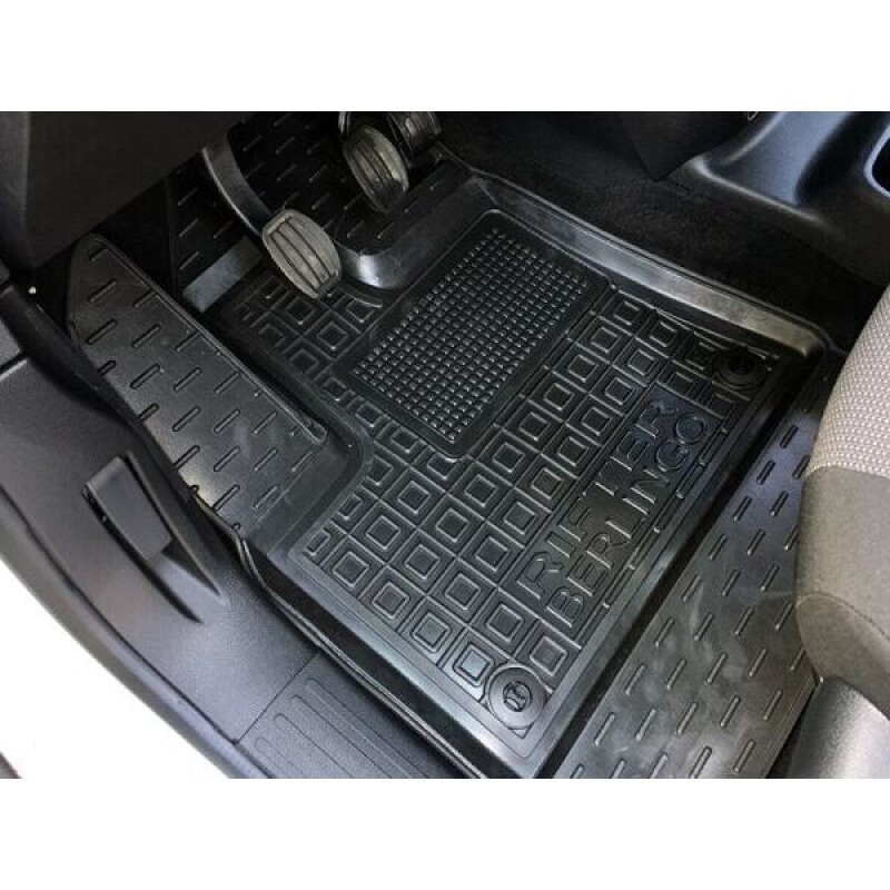 Коврики в салон Peugeot Rifter 19-/Citroen Berlingo 19 без підлокітника (Avto-Gumm)