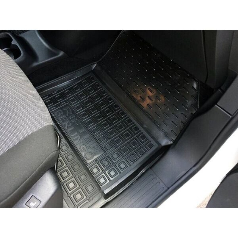 Коврики в салон Peugeot Rifter 19-/Citroen Berlingo 19 без підлокітника (Avto-Gumm)