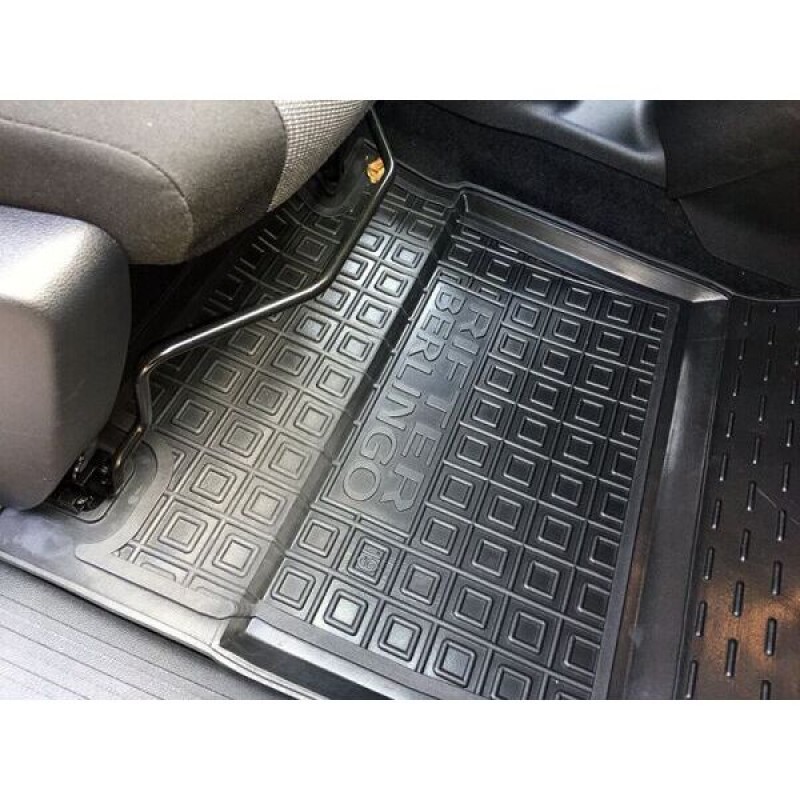 Коврики в салон Peugeot Rifter 19-/Citroen Berlingo 19 без підлокітника (Avto-Gumm)