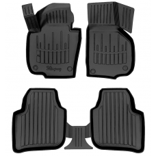 3D килимки для SKODA Superb ІІ (3T) (2008-2015)  з бортиками 30 мм (Stingray)