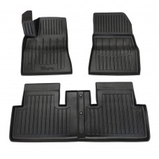 3D килимки для TESLA Model 3 (2017-...)  з бортиками 30 мм (Stingray)