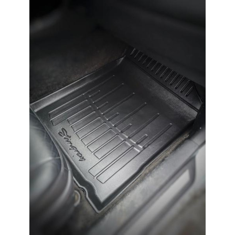 3D килимки для TOYOTA Camry (XV40) (2006-2011)  з бортиками 30 мм (Stingray)