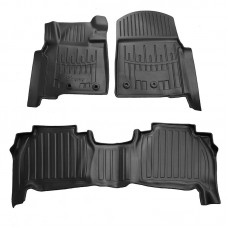 3D килимки для TOYOTA Land Cruiser 200 (2007-....)  з бортиками 30 мм (Stingray)