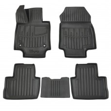 3D килимки для TOYOTA RAV 4 (XA50) АКП (2018-...)  з бортиками 30 мм (Stingray)