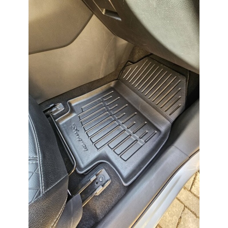 3D килимки для TOYOTA RAV 4 (XA50) АКП (2018-...)  з бортиками 30 мм (Stingray)