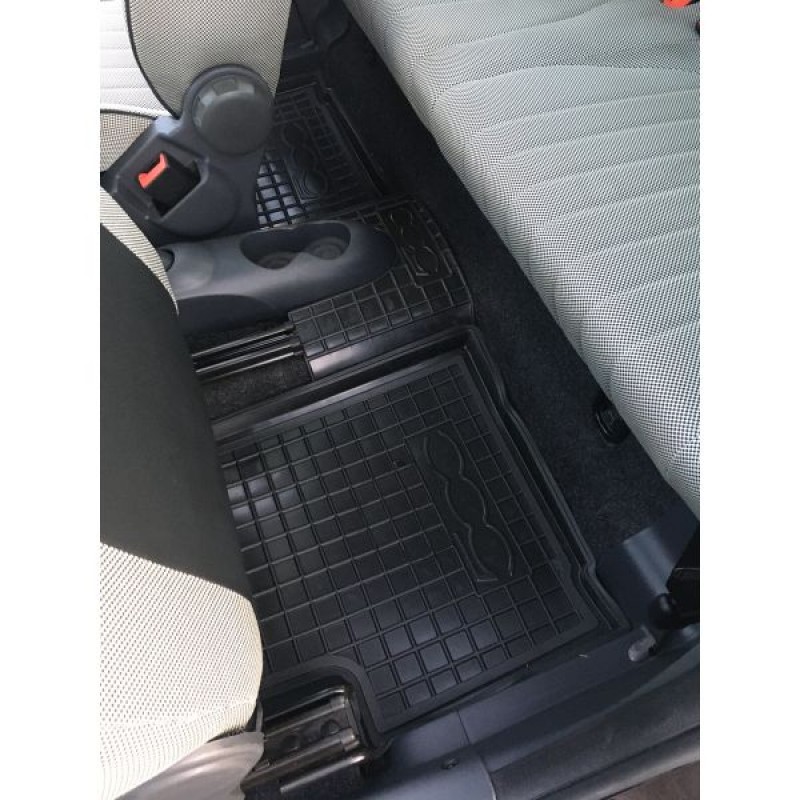 Коврики в салон Fiat 500 (2007-...) (Avto-Gumm)