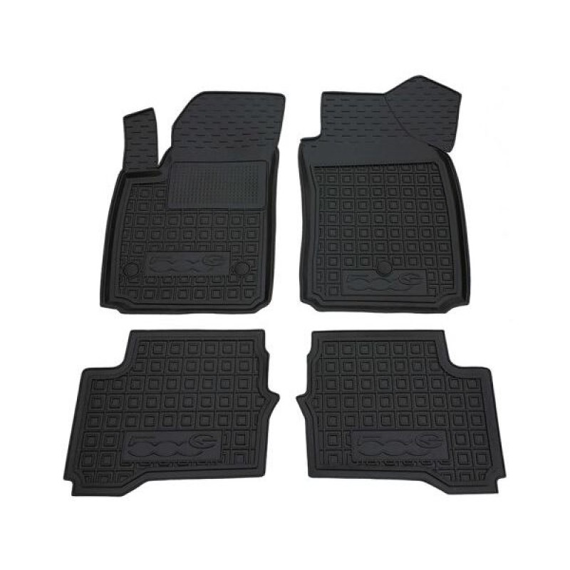 Коврики в салон Fiat 500 electric (2012-...) (Avto-Gumm)