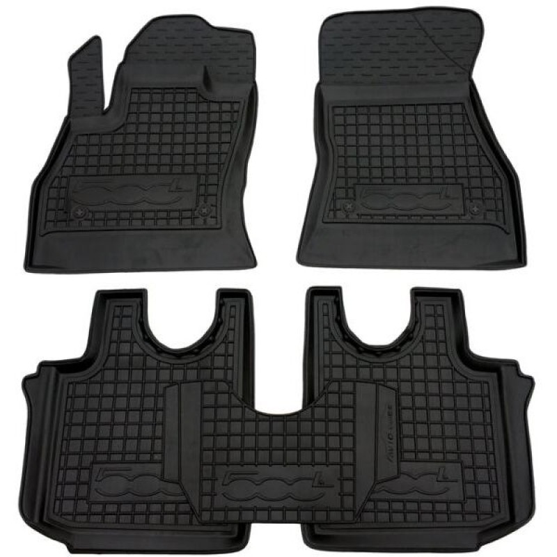 Коврики в салон Fiat 500L (2012-...) (Avto-Gumm)