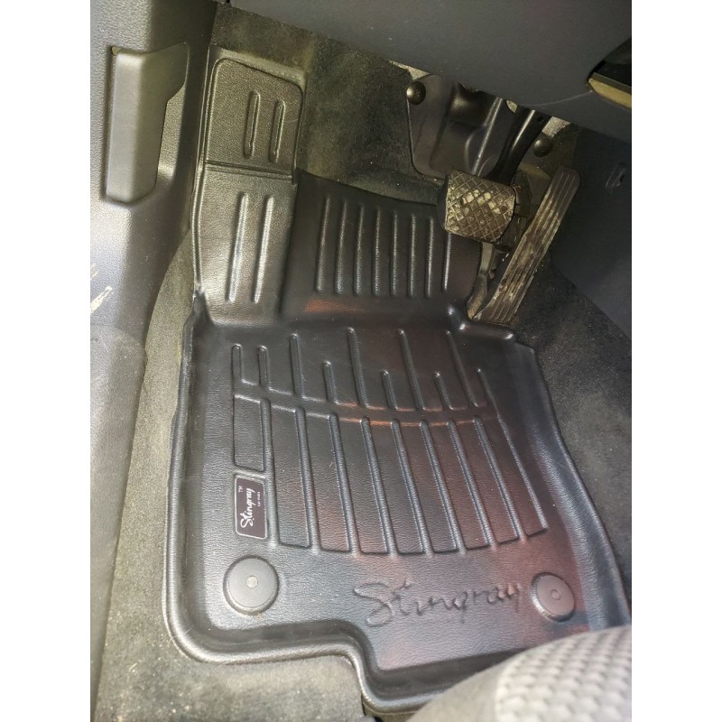 3D килимки для VOLKSWAGEN Passat B7 (USA) (2011-2018)  з бортиками 30 мм (Stingray)