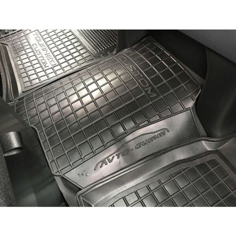 Коврики в салон Ford Transit Custom (2012-...) 1+2 (Avto-Gumm)