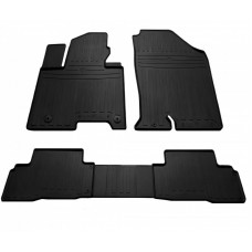Гумові килимки в салон для Hyundai Tucson (NX4) (hybrid) (2021-...) EU комплект з 4 штук (Stingray)
