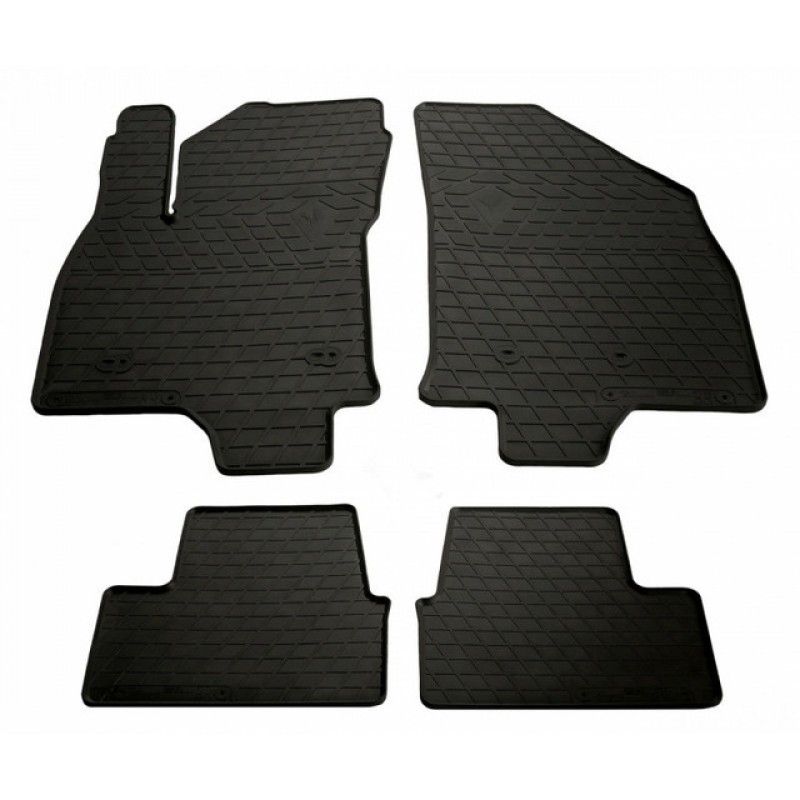 Гумові килимки в салон для Chevrolet Volt ІI (2016-...) комплект з 4 штук (Stingray)