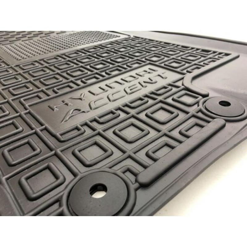 Коврики в салон Hyundai Accent (2017-...) (Avto-Gumm)